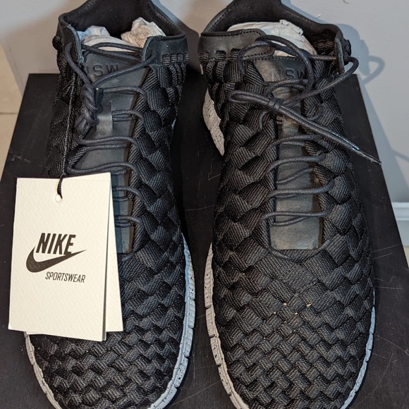 nike free inneva woven black